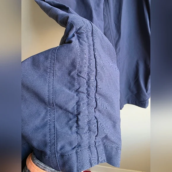 KUHL Trekr Kapri Hiking Pants Blue Ruched Side Cinch Cargo Size 8 - Picture 7 of 16